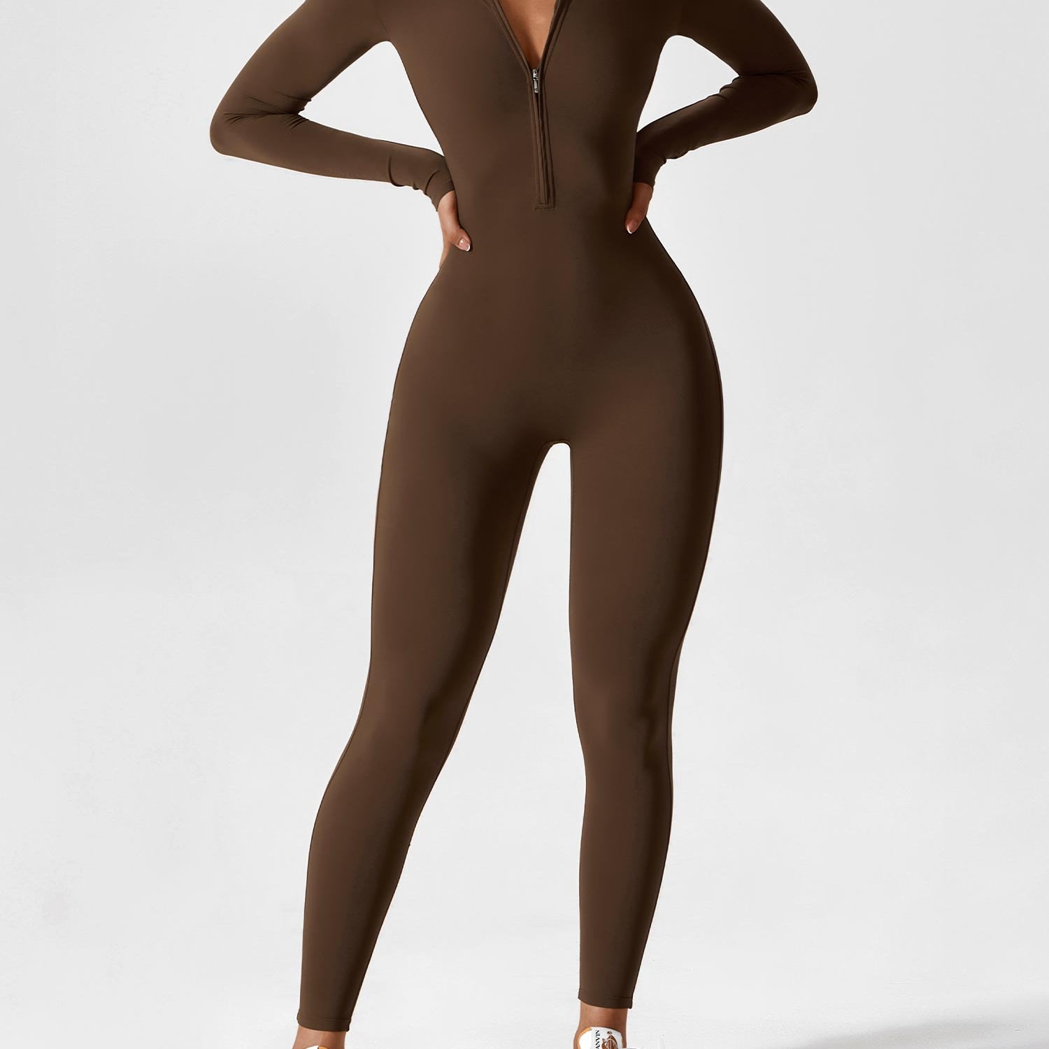 Lina | Naadloze Full-Zip Bodysuit