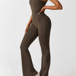 Sienna | Rugloze Flare-Jumpsuit
