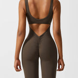 Sienna | Rugloze Flare-Jumpsuit