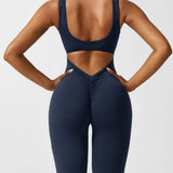 Sienna | Rugloze Flare-Jumpsuit