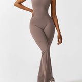 Sienna | Rugloze Flare-Jumpsuit