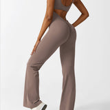Sienna | Rugloze Flare-Jumpsuit