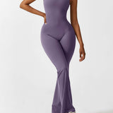 Sienna | Rugloze Flare-Jumpsuit