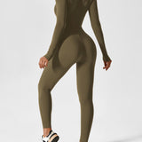 Lina | Naadloze Full-Zip Bodysuit