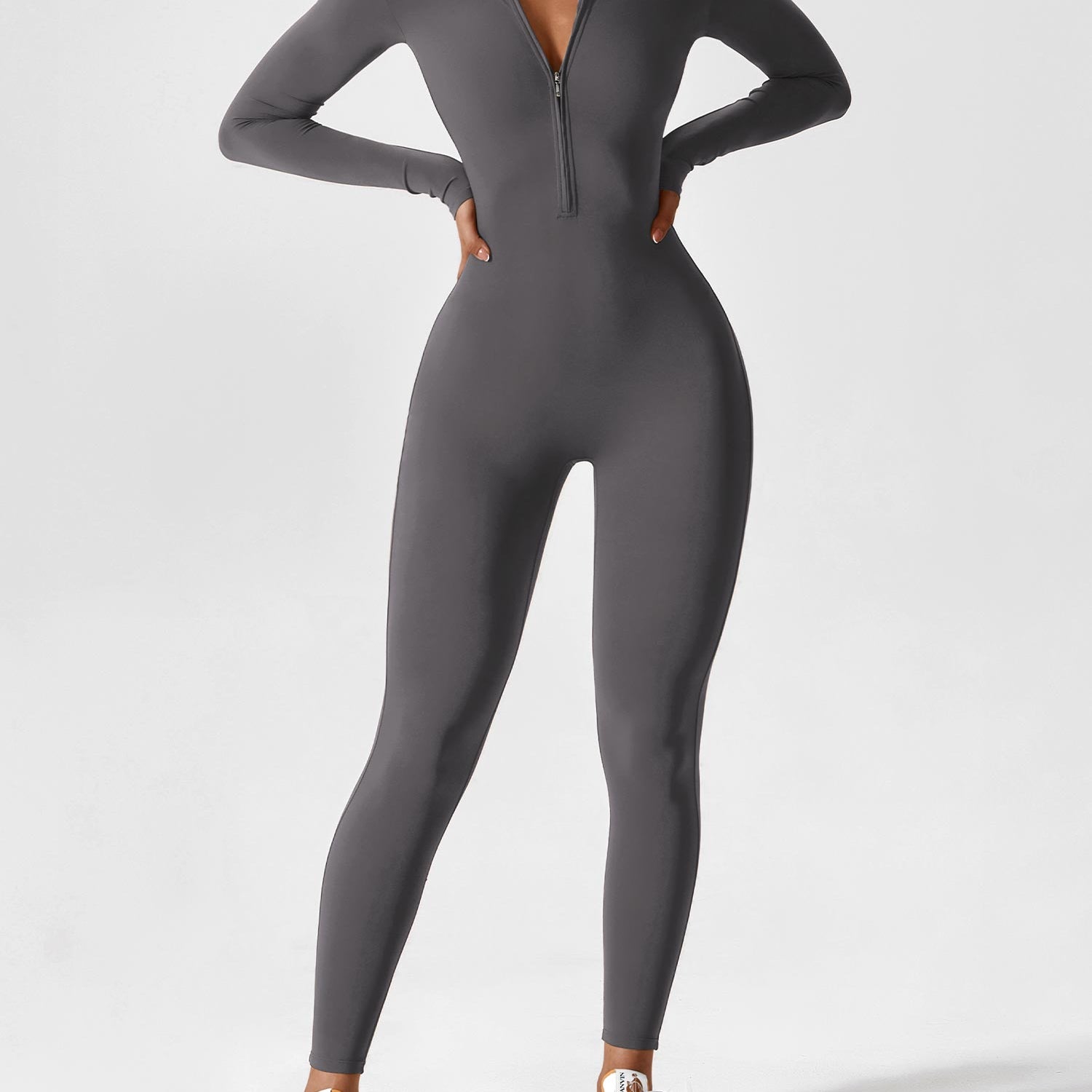 Lina | Naadloze Full-Zip Bodysuit