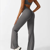 Sienna | Rugloze Flare-Jumpsuit