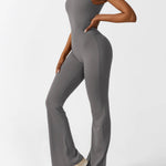 Sienna | Rugloze Flare-Jumpsuit