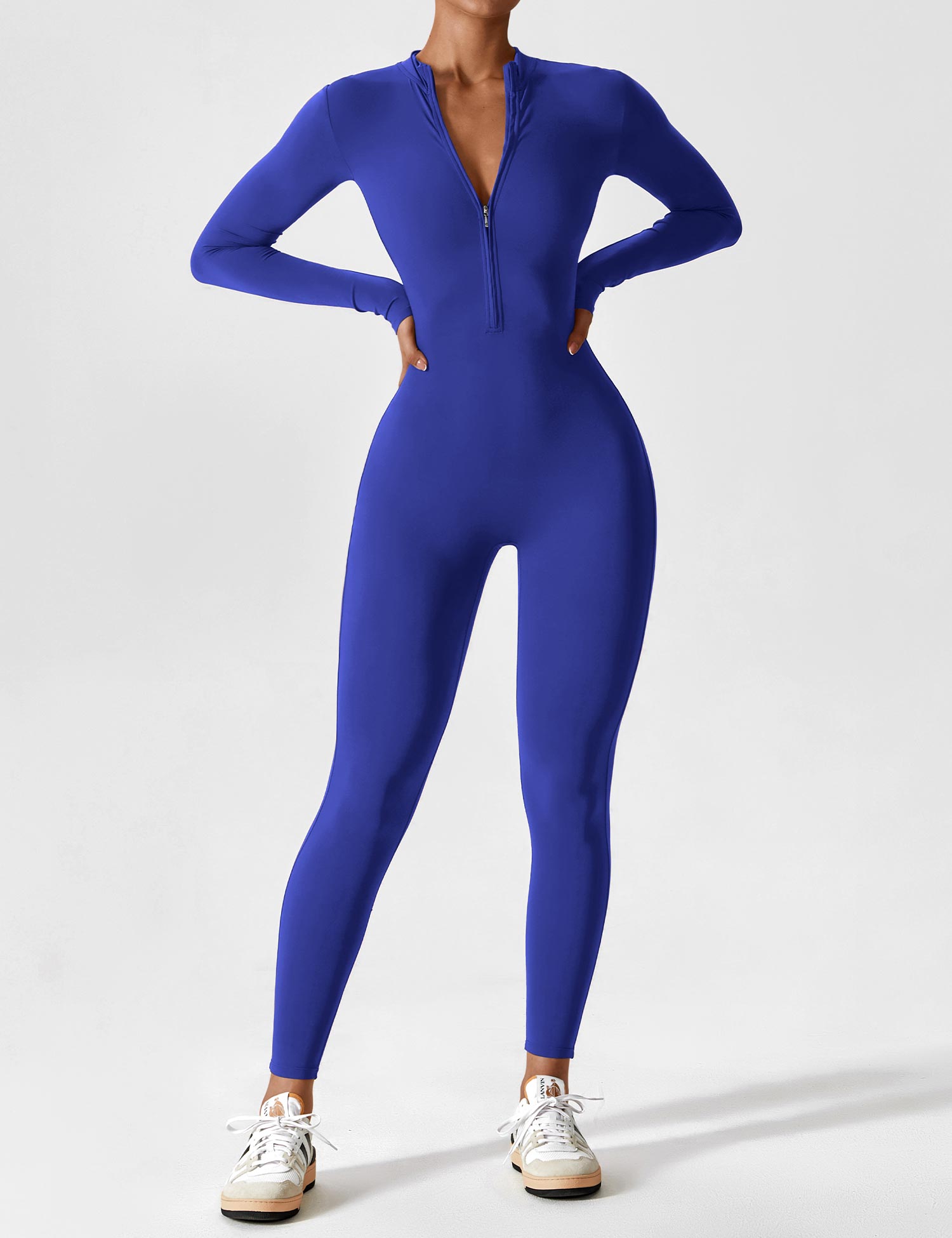 Lina | Naadloze Full-Zip Bodysuit