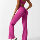 Sienna | Rugloze Flare-Jumpsuit