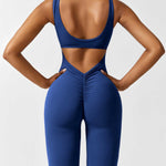 Sienna | Rugloze Flare-Jumpsuit