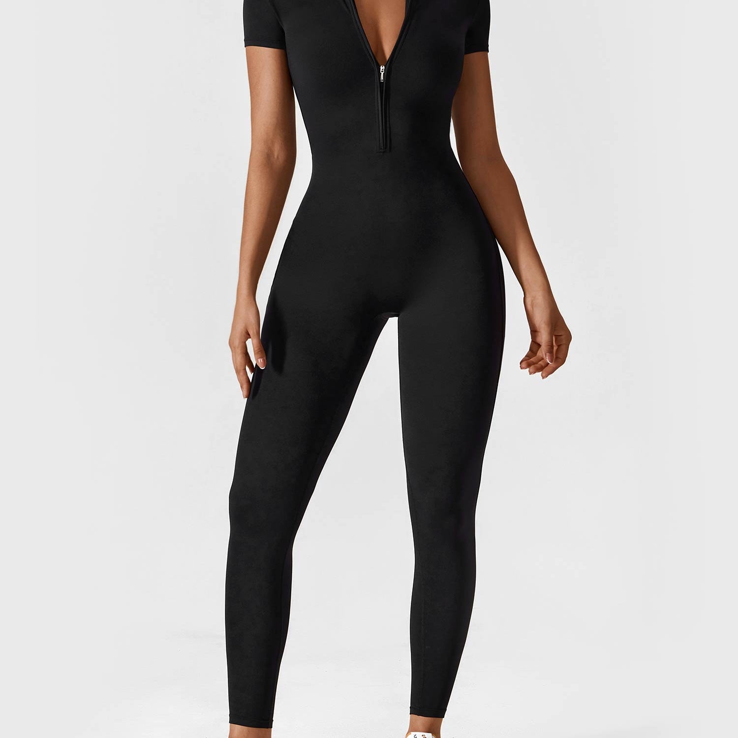 Lina | Naadloze Full-Zip Bodysuit
