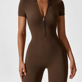 Lina | Naadloze Full-Zip Bodysuit
