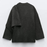 Ella | Elegante Cape-Jacke – Tijdloos Stijl en Veelzijdige Elegantie