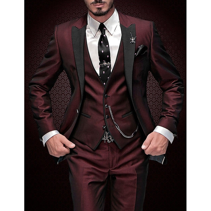 Heren Driedelige Linnen Set - Elegant & Comfortabel voor Formele Gelegenheden